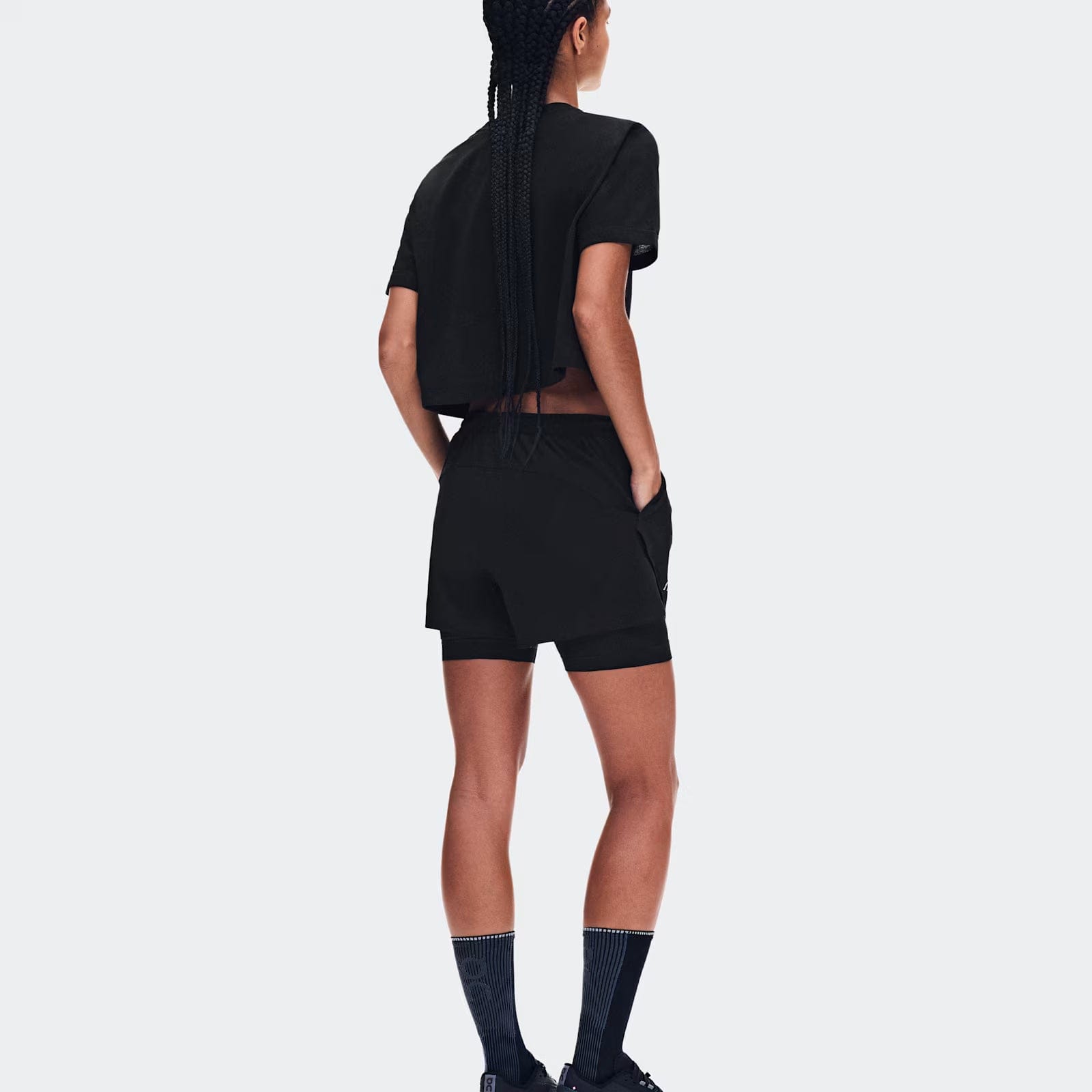 On Train-T Crop Black (Women'S)