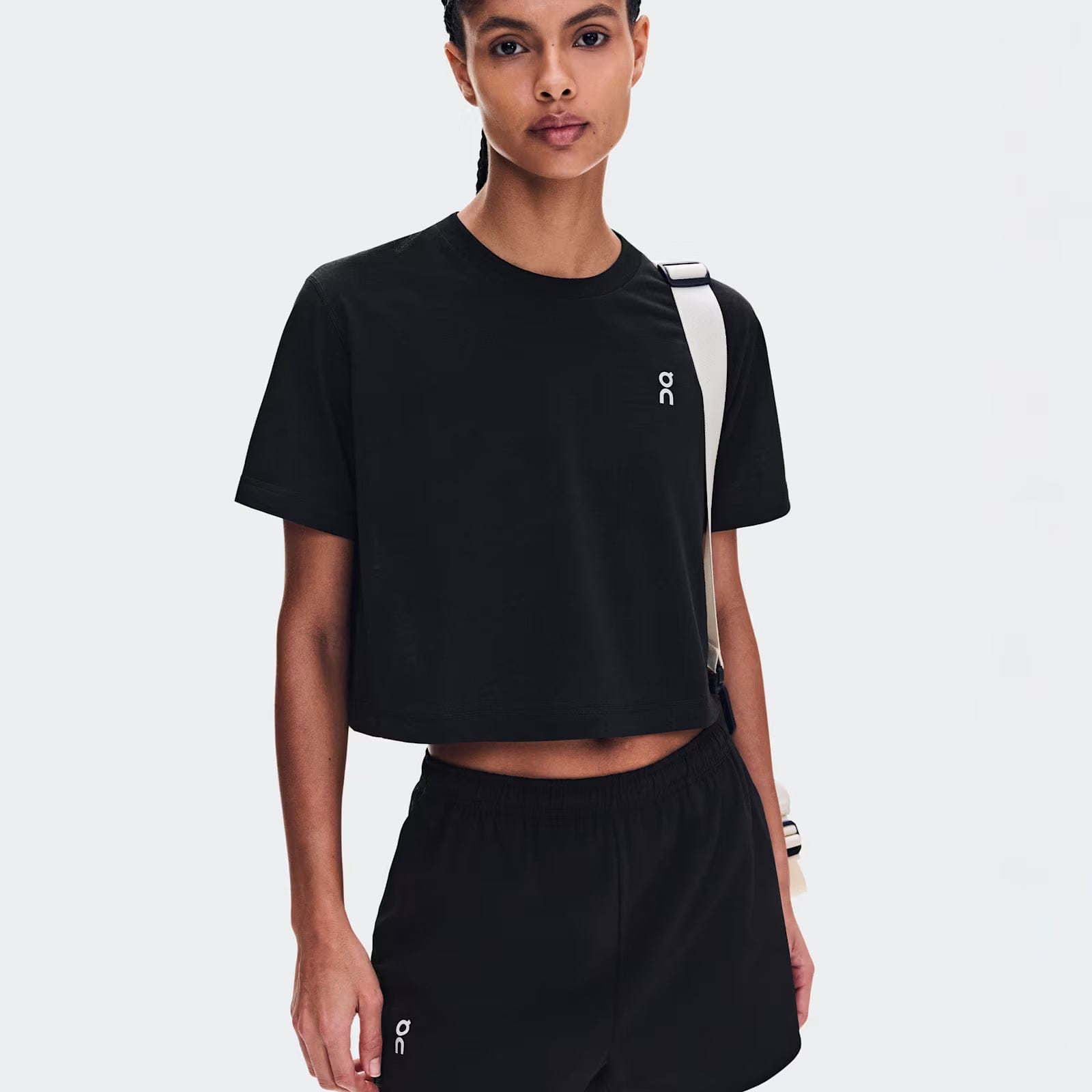 On Train-T Crop Black (Women'S)