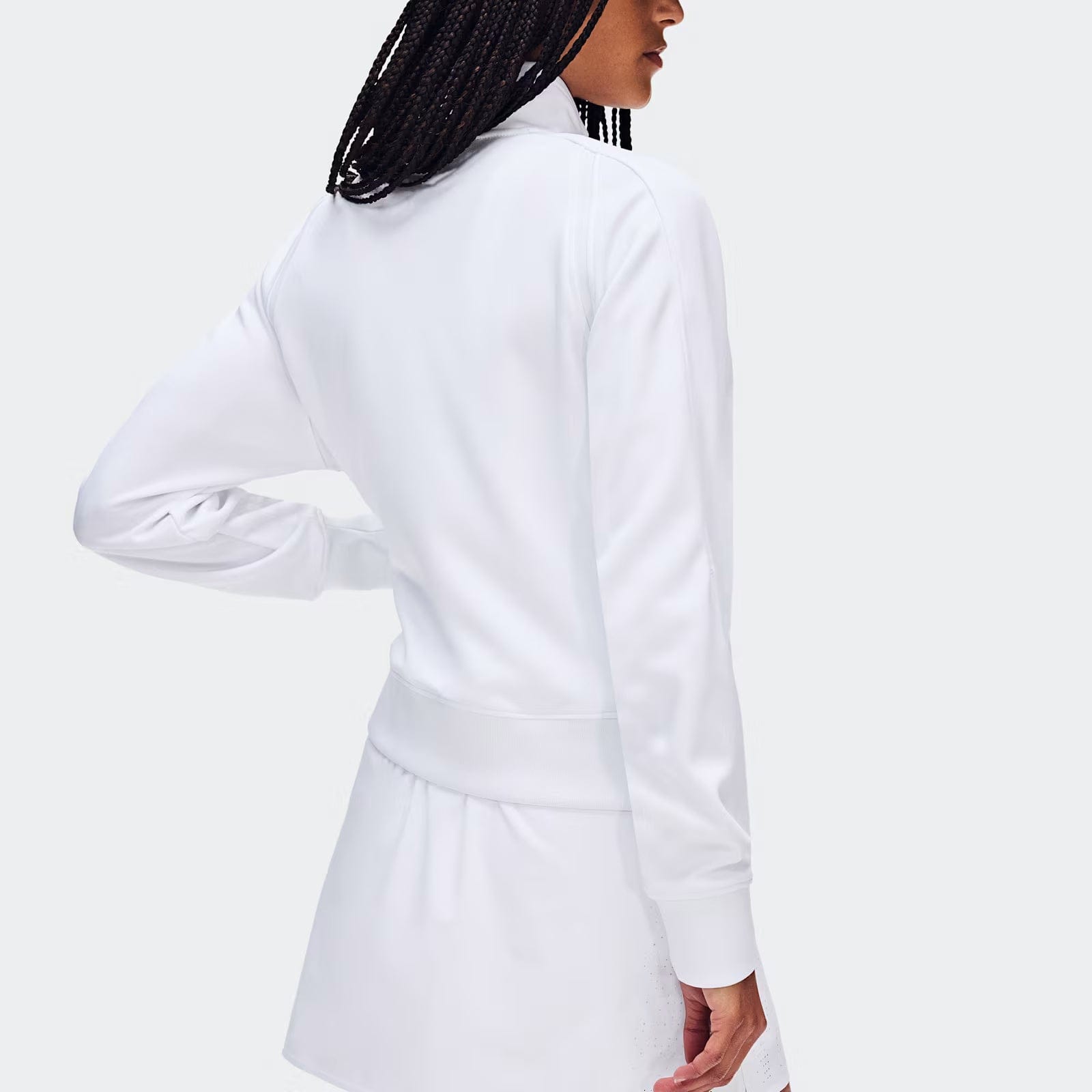 On Courtside Full Zip Ldn White (Women'S)