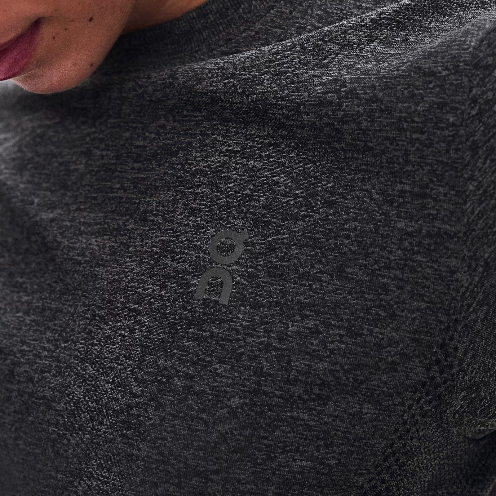On Train Flex-T Crop Ember Heather (Women'S)