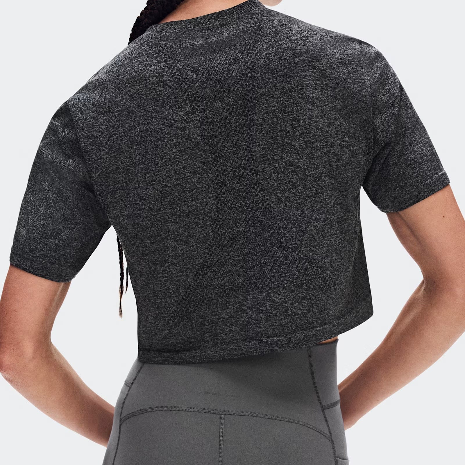 On Train Flex-T Crop Ember Heather (Women'S)