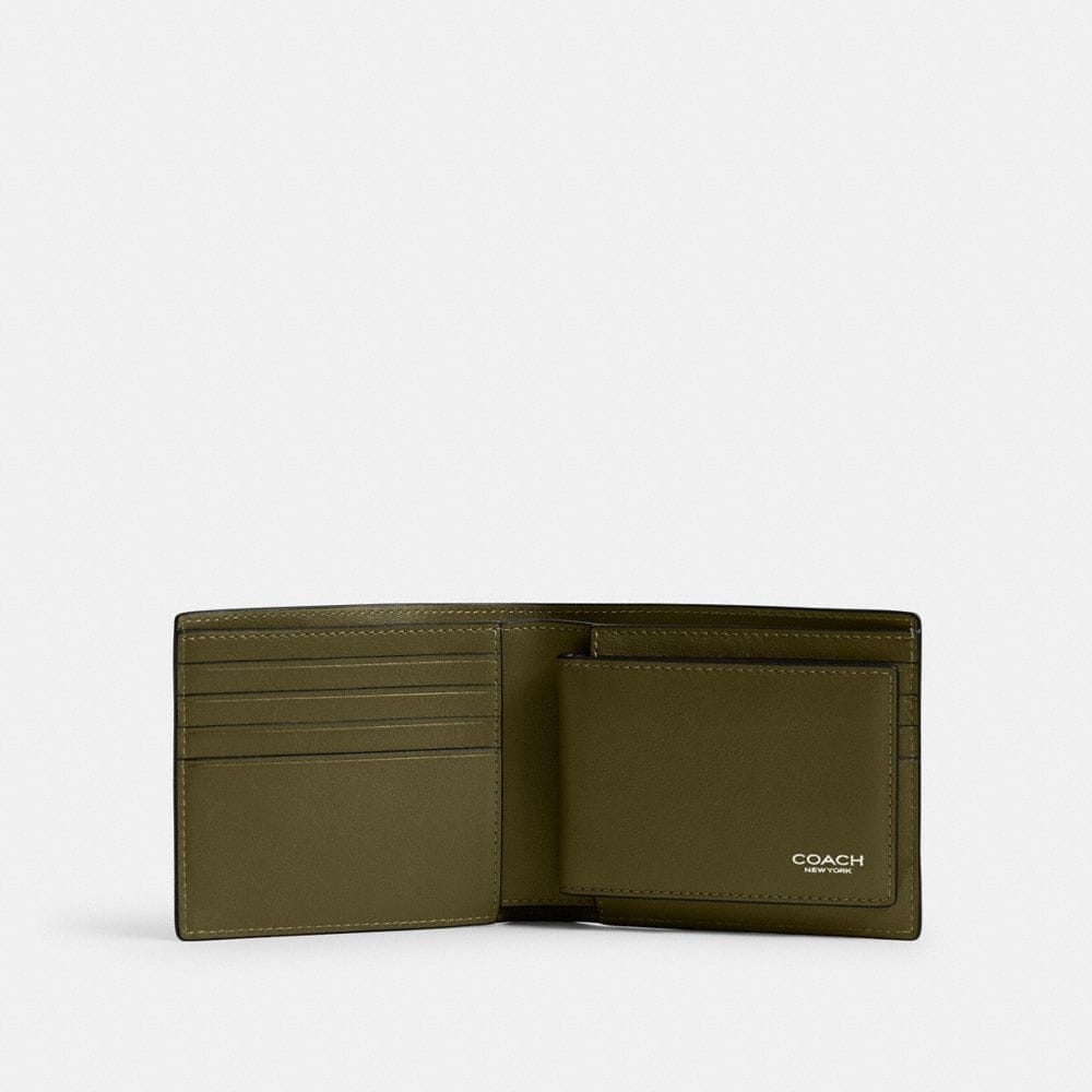 Coach 3 In 1 Wallet Olive