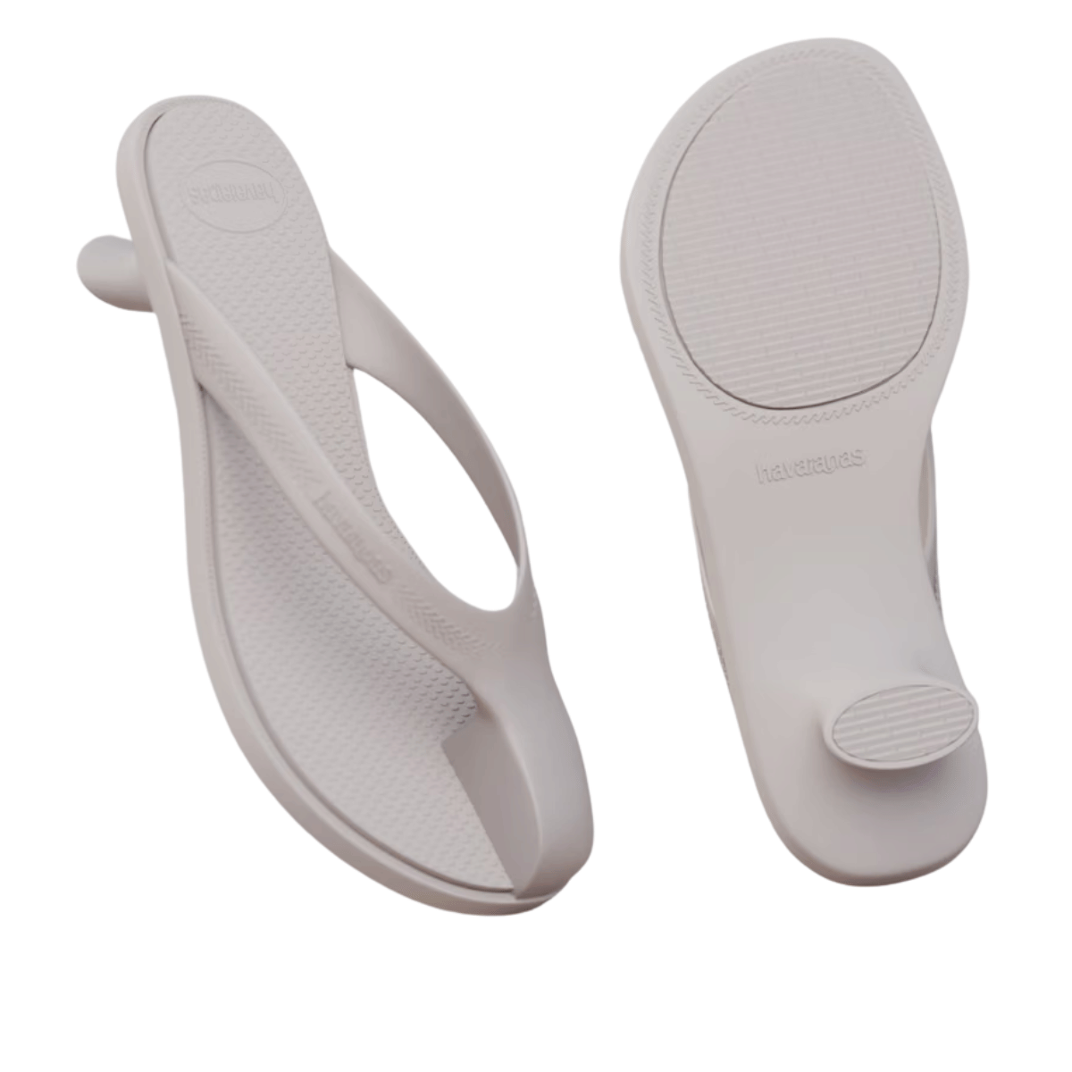 Havaianas Wmns Kitten Heel Rubber Thong Off-White Sandal