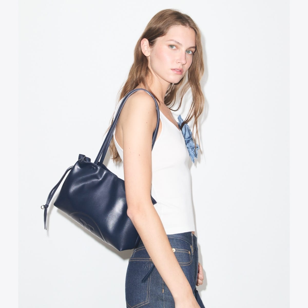 Small Ella natuura™ Drawstring Tote