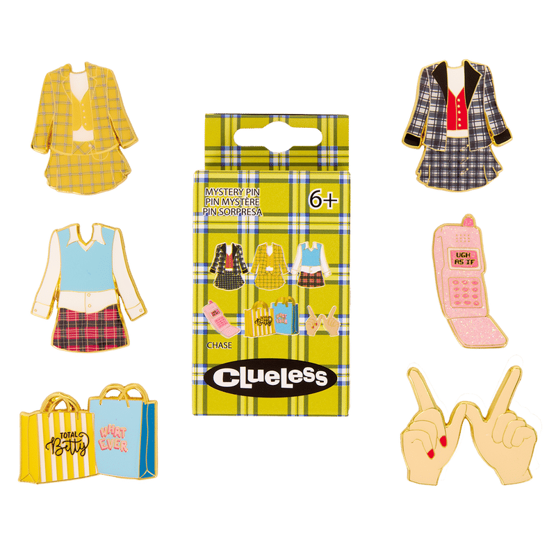 Clueless 30th Anniversary Mystery Box Pin