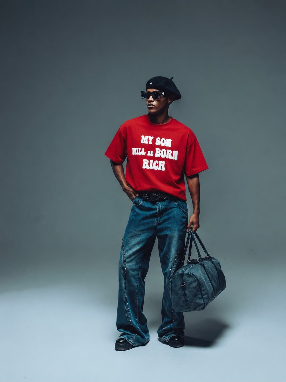 BORN RICH TSHIRT