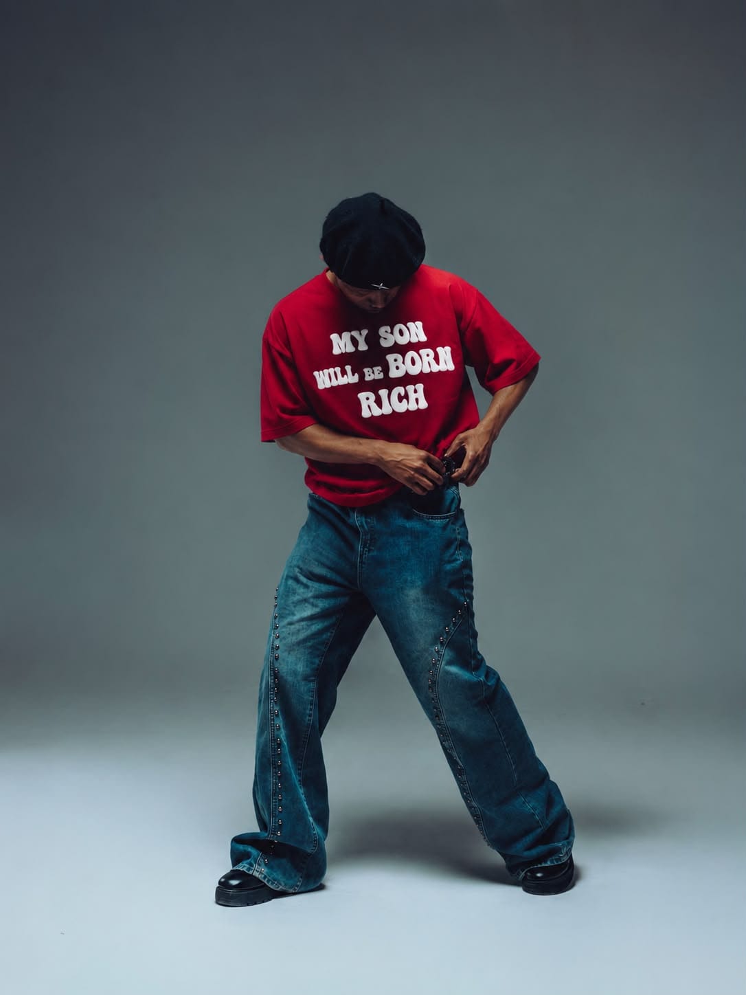 BORN RICH TSHIRT