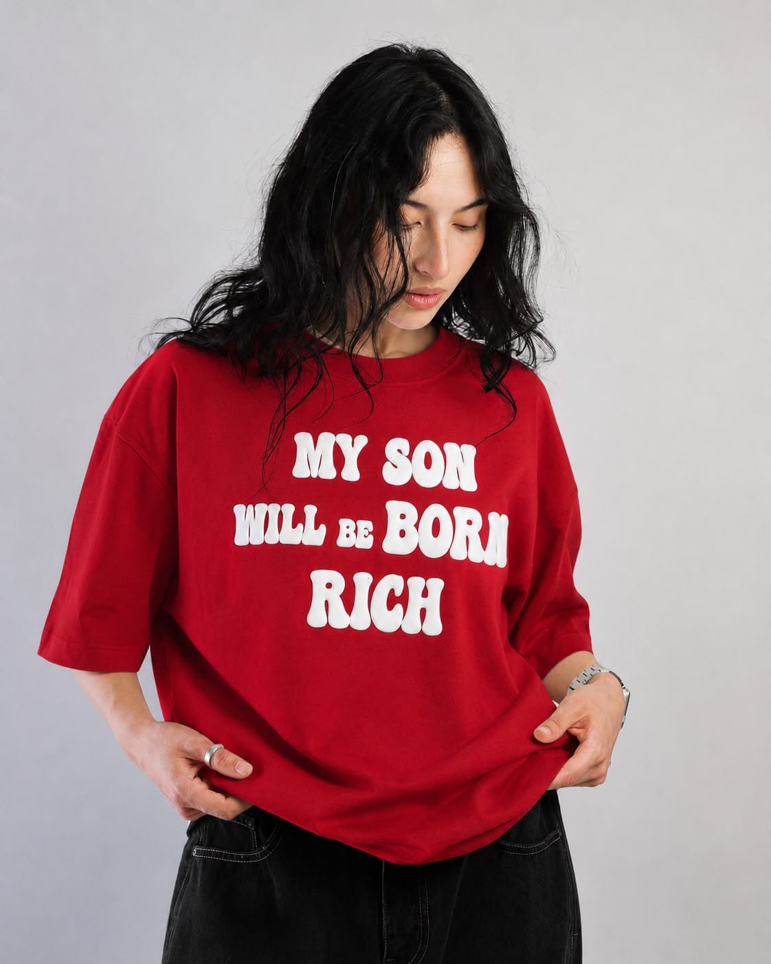 BORN RICH TSHIRT
