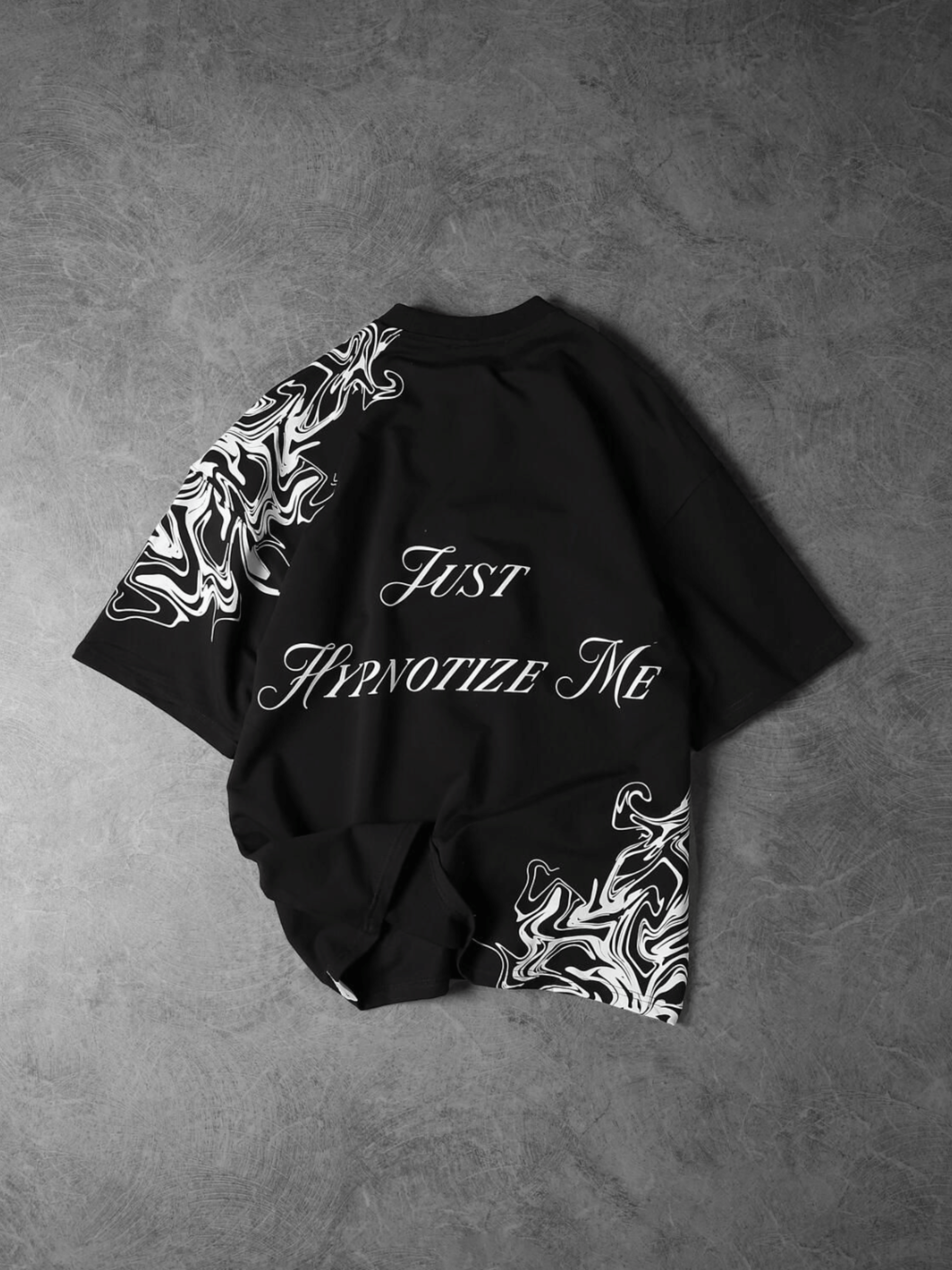 The Hypno Black Oversize T-Shirt