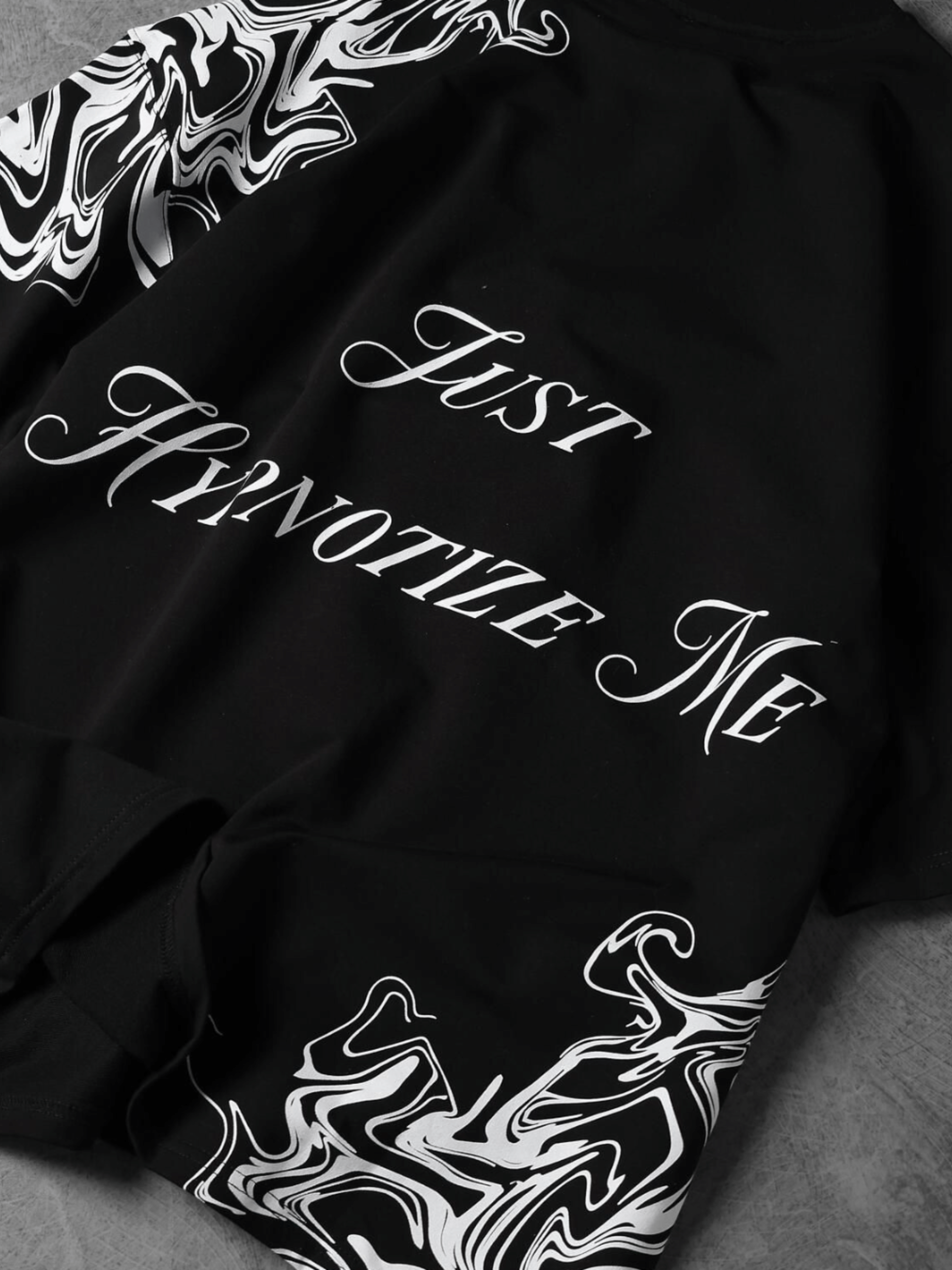 The Hypno Black Oversize T-Shirt