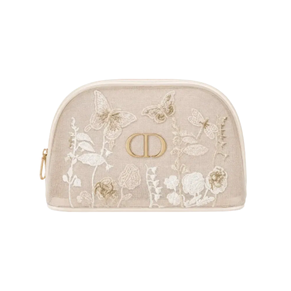 Dior Beauty Butterfly Mesh Pouch