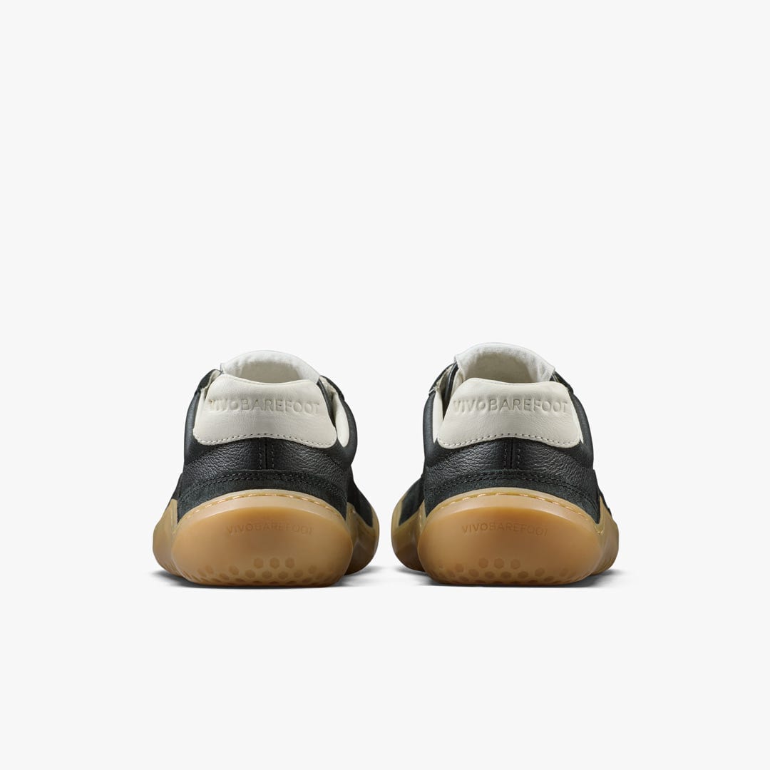 Vivobarefoot Gobi Ii Sneaker Leather Mens Obsidian