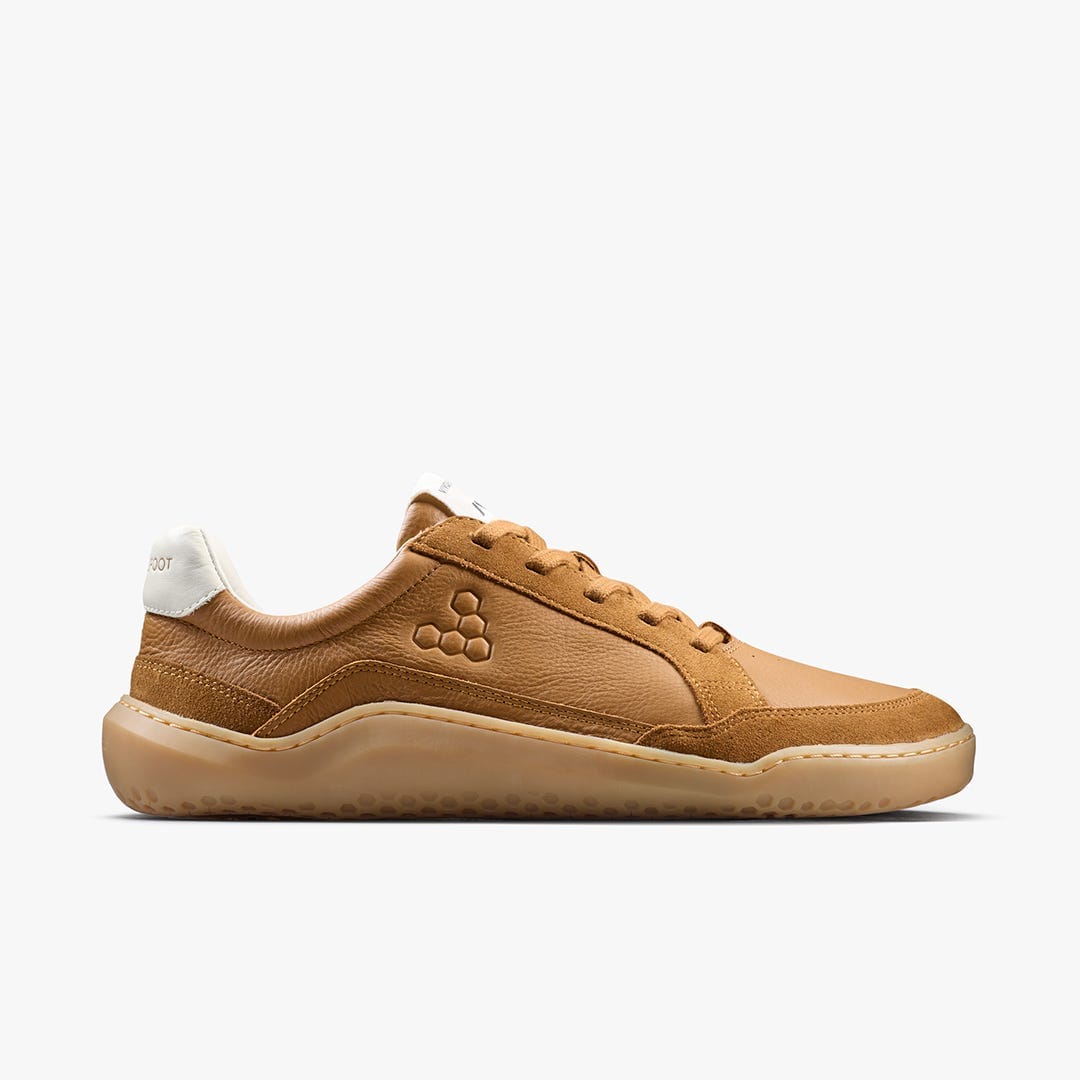 Vivobarefoot Gobi Ii Sneaker Leather Mens Tan