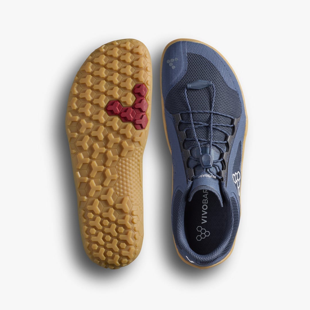 Vivobarefoot Primus Trail Fg 3.5 Mens Insignia Blue/ Gum
