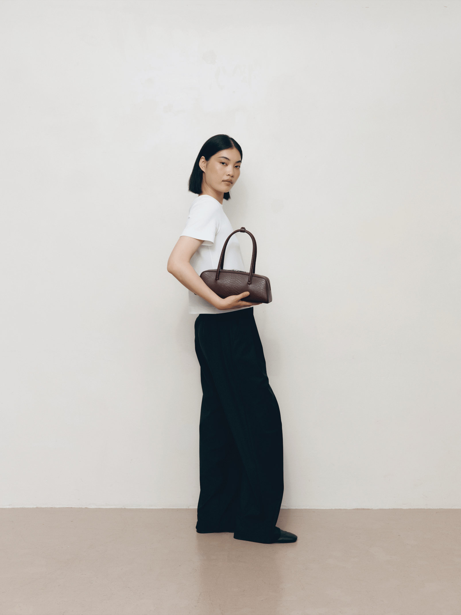 Freja Mercer Bag Berry Croc
