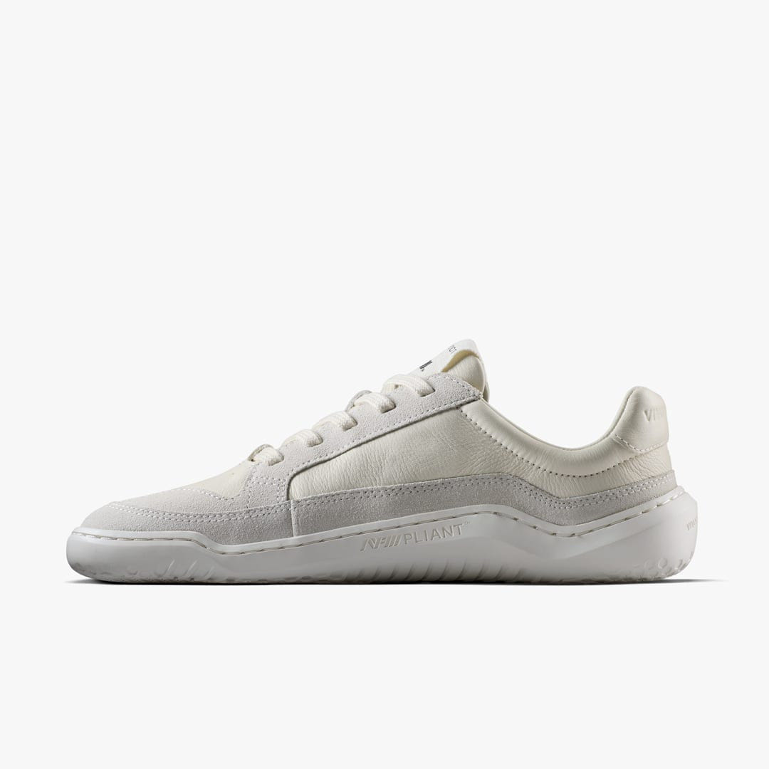 Vivobarefoot Gobi Ii Sneaker Leather Mens Limestone