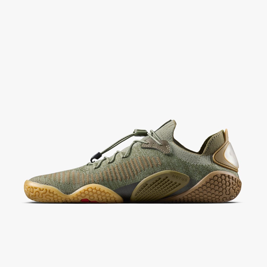 Vivobarefoot Motus Flex Natural Mens Moss