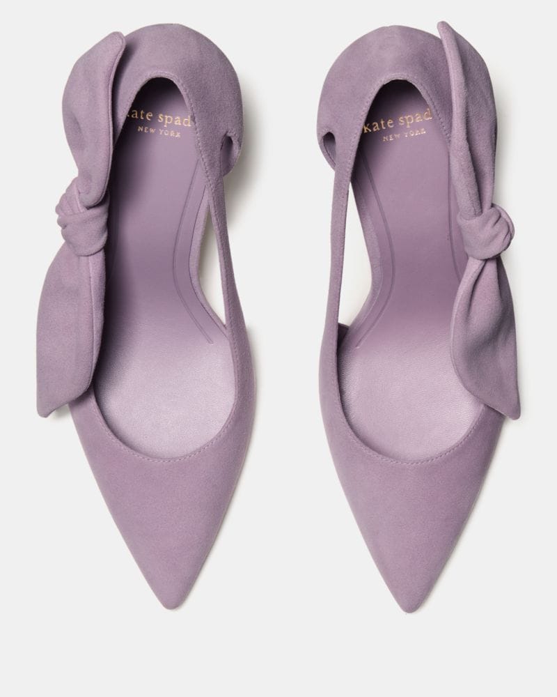Katespade Bunnie Pump Market Purple
