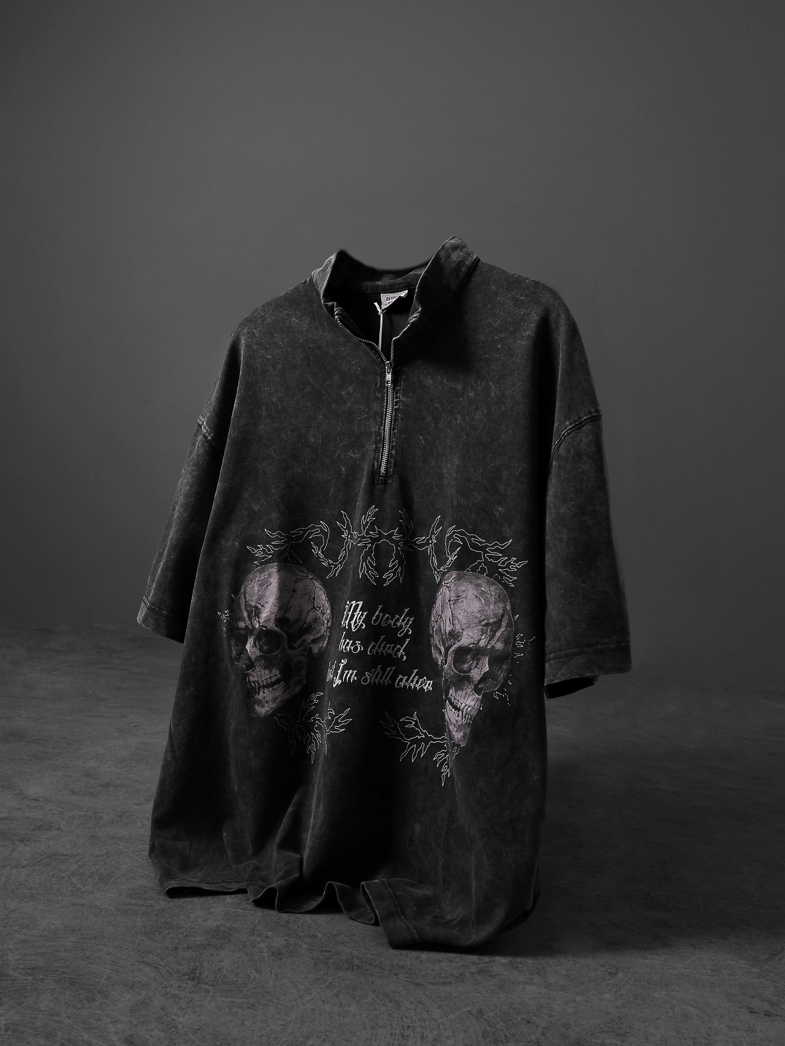 Phantom Skull Black T-Shirt