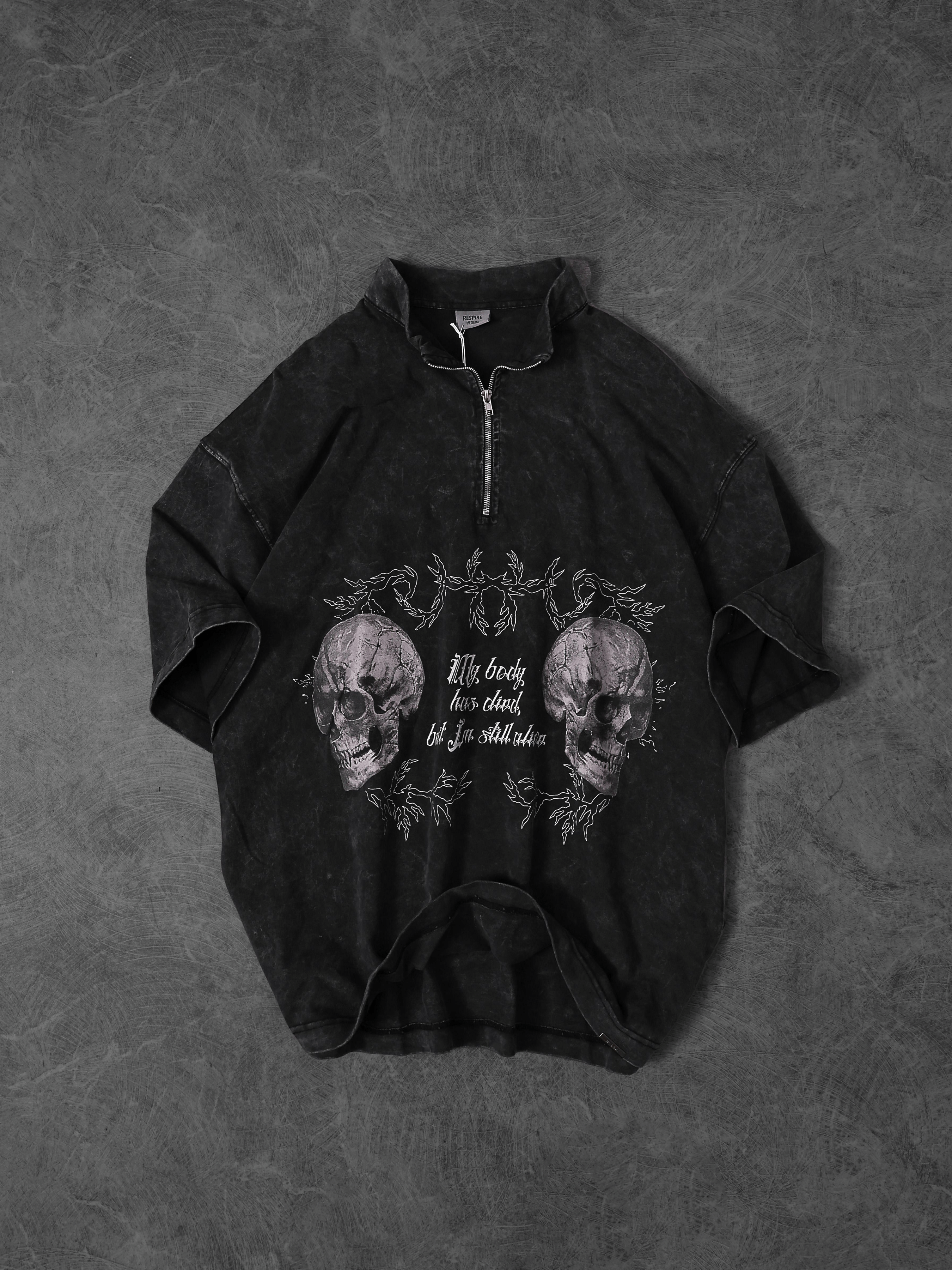Phantom Skull Black T-Shirt
