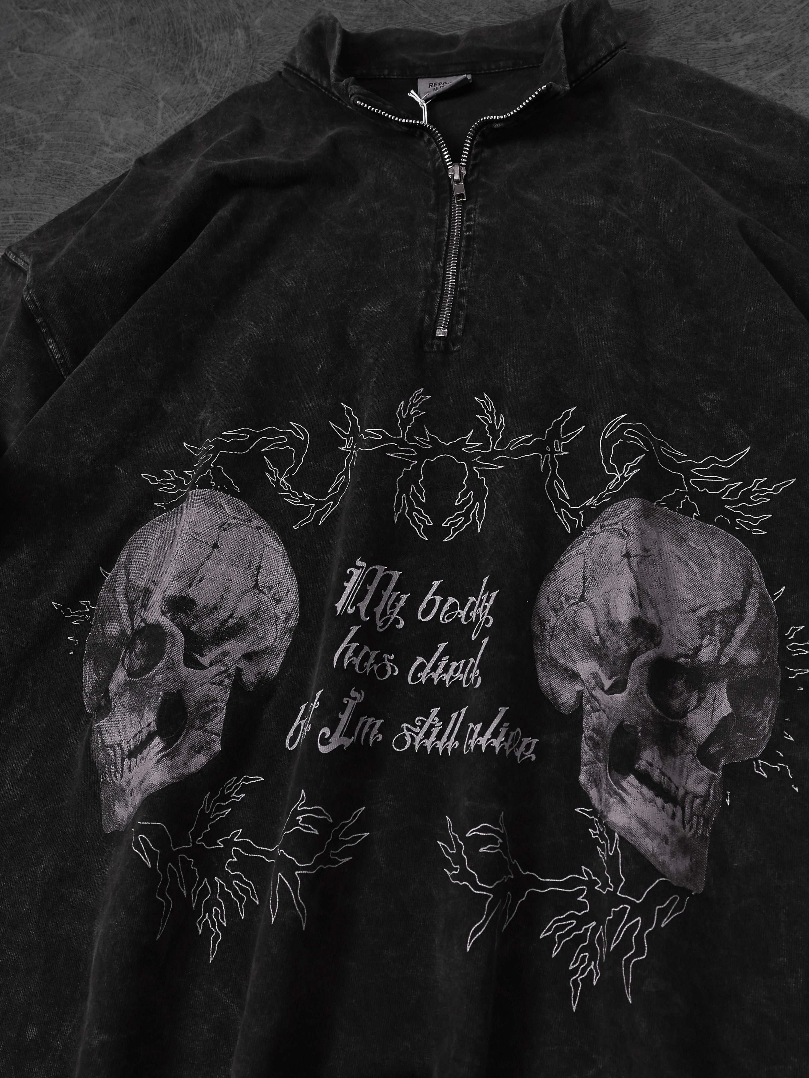 Phantom Skull Black T-Shirt
