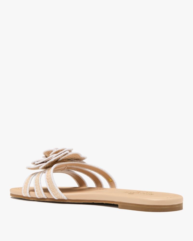 Katespade Flora Slide Sandal Natural