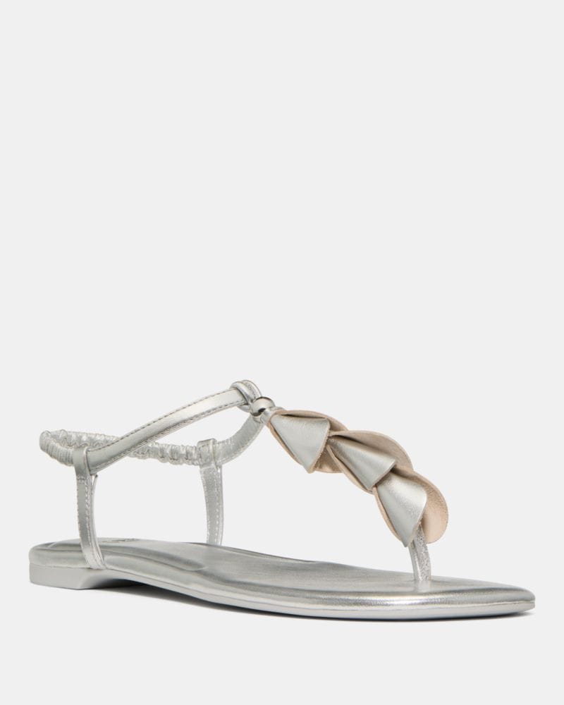 Katespade Lily Thong Sandal Silver