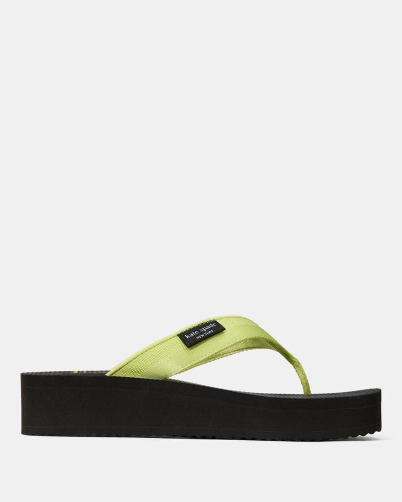 Katespade Sam Icon Platform Flip Flop Sandal Bosc Pear