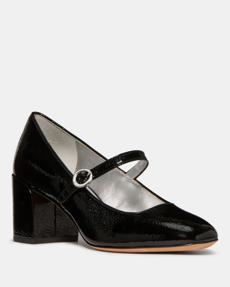 Katespade Halo Mary Jane High Heel Pump Black