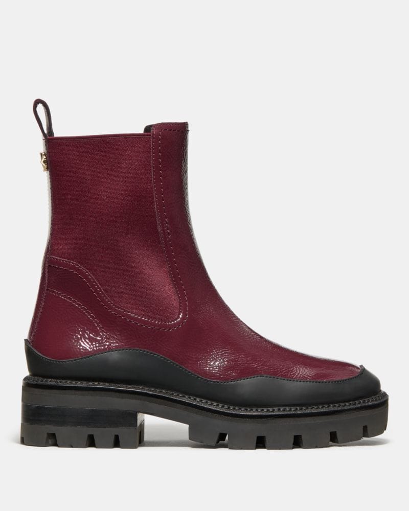 Katespade London Chelsea Boot Dark Merlot