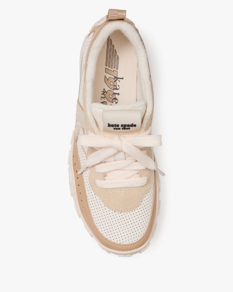 Katespade K As In Kate Sneaker Cream Beach Sand