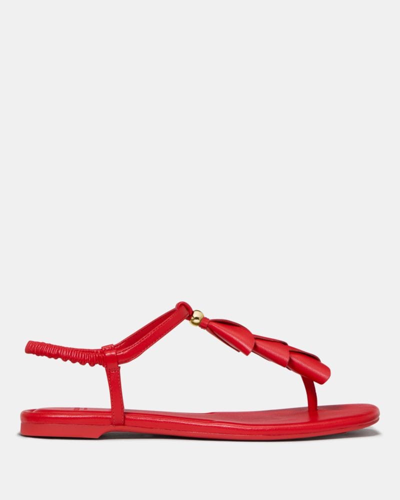 Katespade Lily Thong Sandal Heirloom Tomato