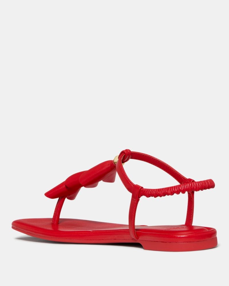 Katespade Lily Thong Sandal Heirloom Tomato