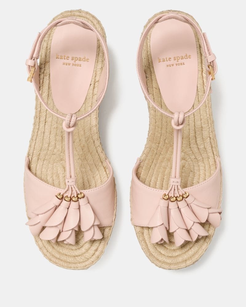 Katespade Lily Espadrille Wedge Sandal Morning Beach