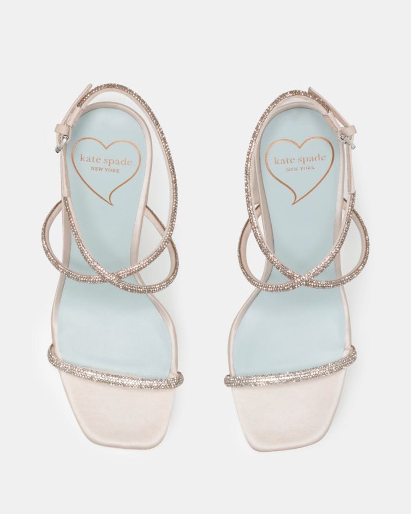Katespade Say I Do Heeled Sandal Cream