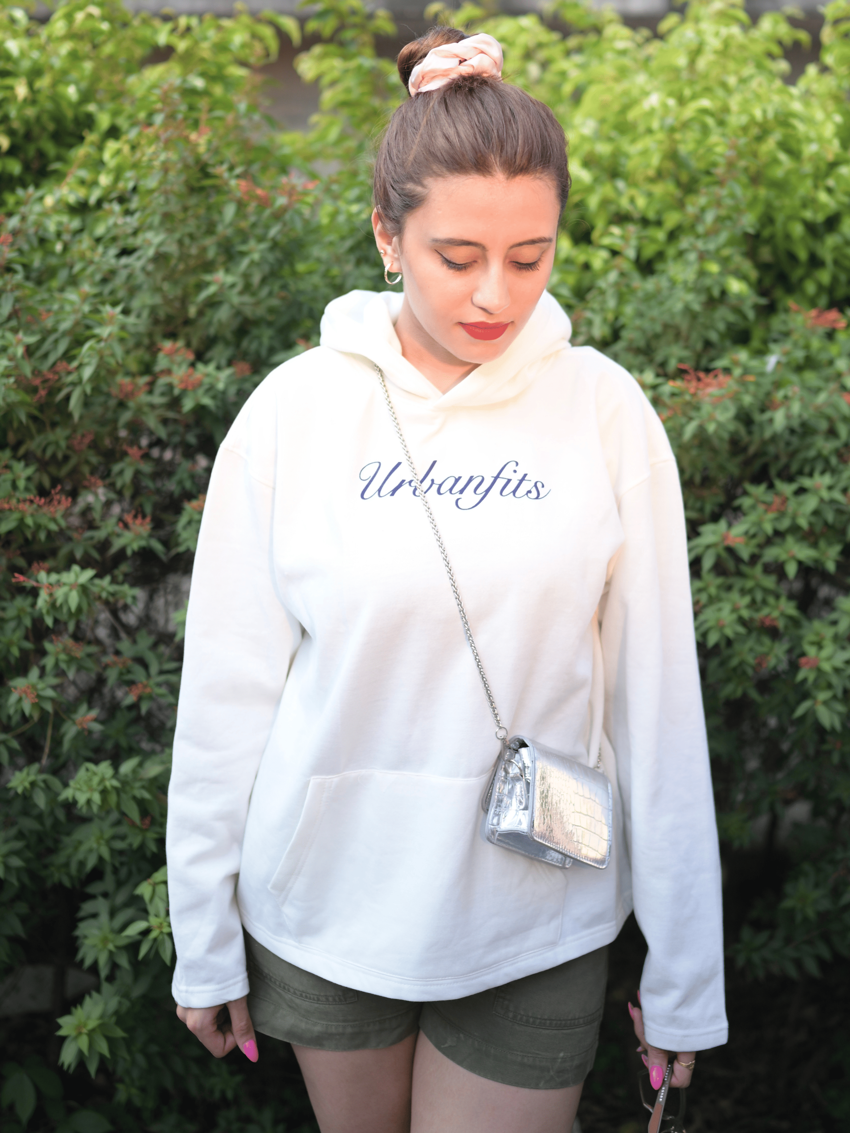 Urban White Hoodie