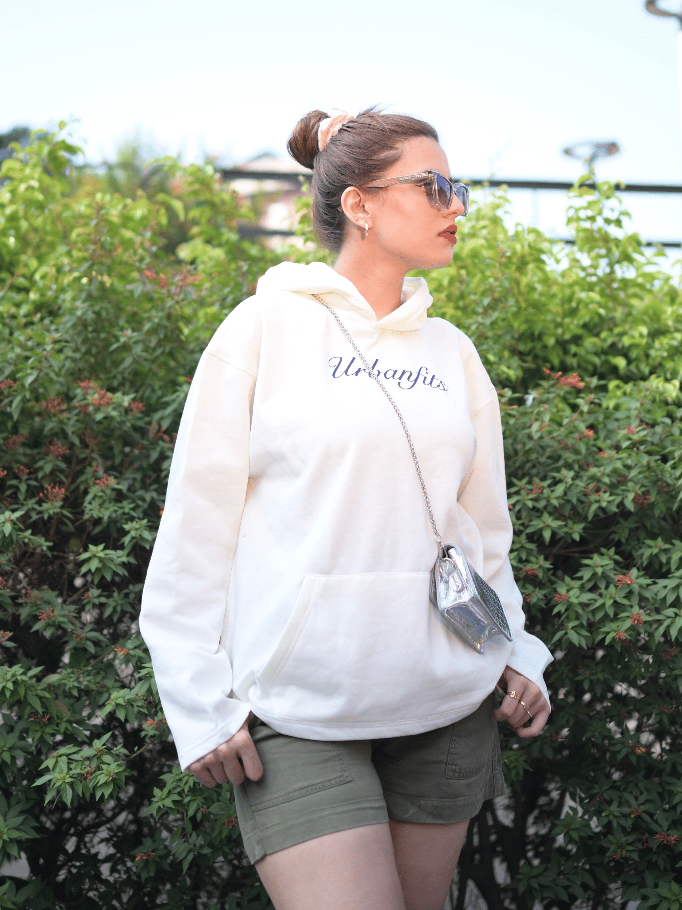 Urban White Hoodie