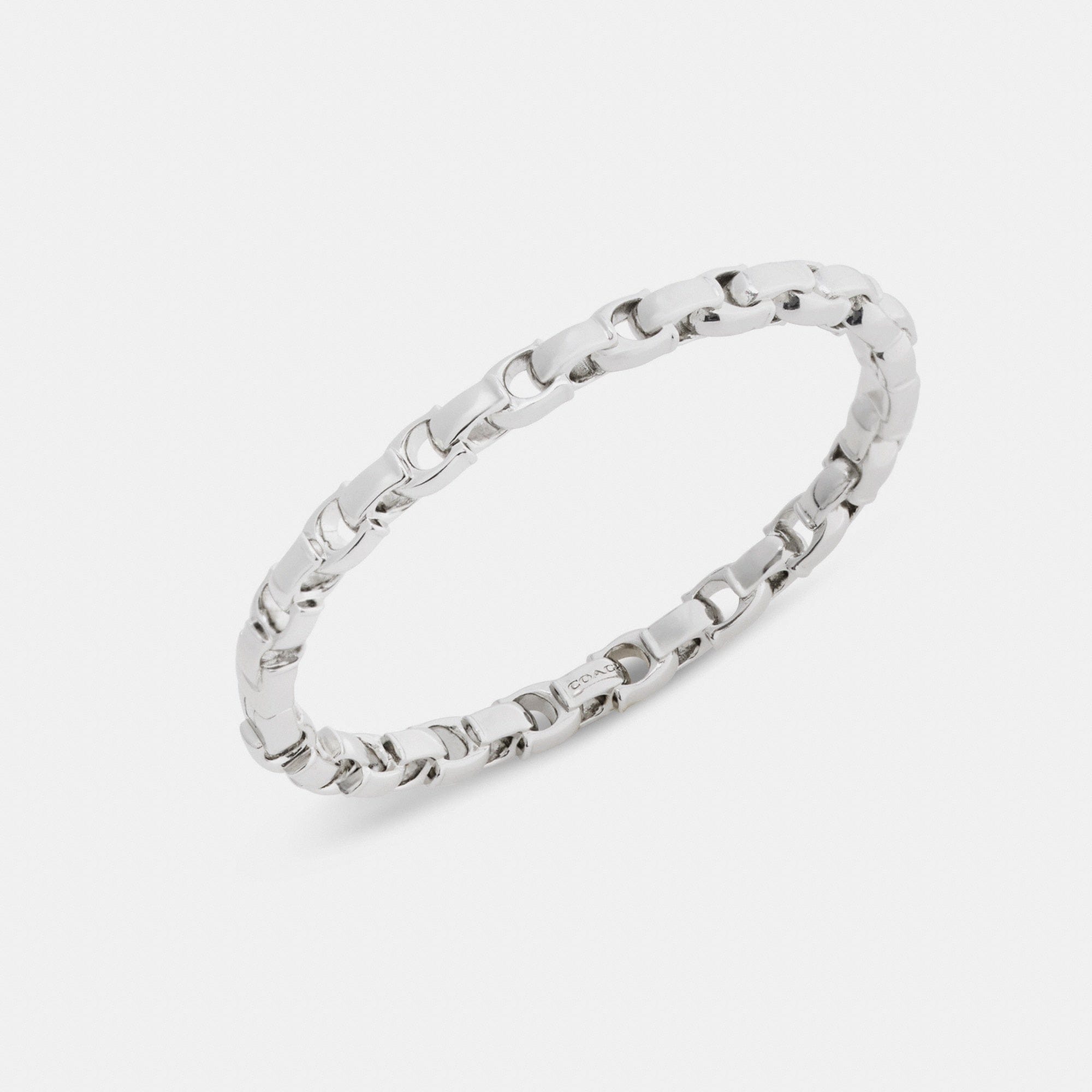 Signature Chain Hinged Bangle