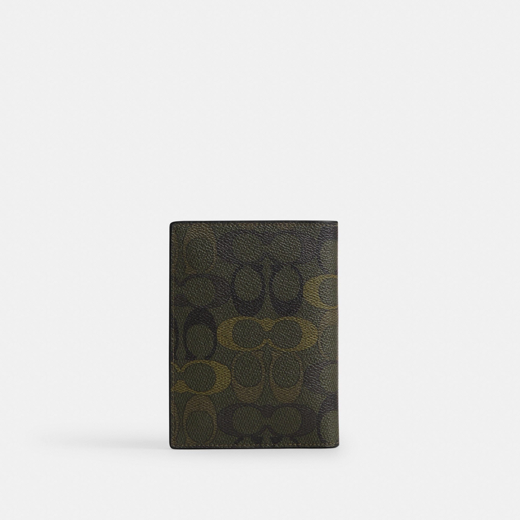 Passport Card Case In Signature Camo Print