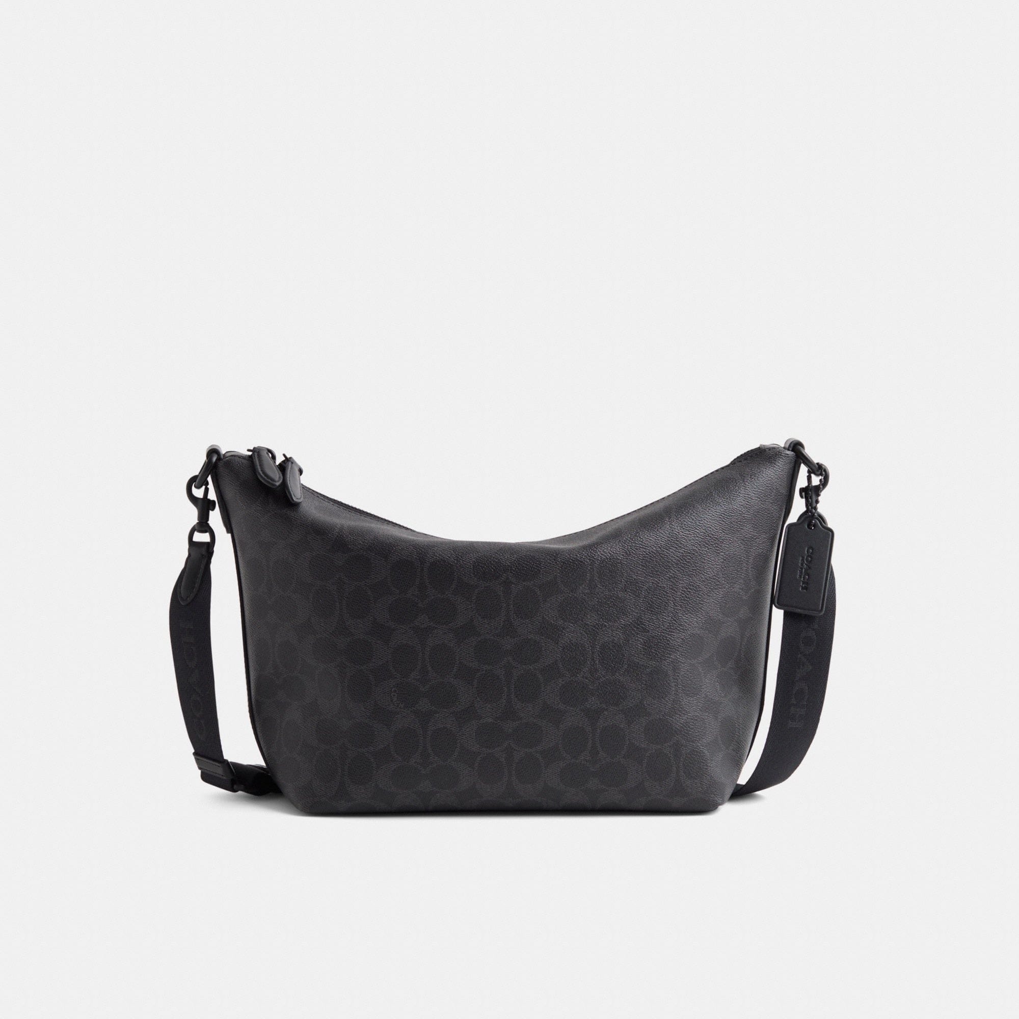 Restored Top Zip Messenger Bag In Signature Canvas