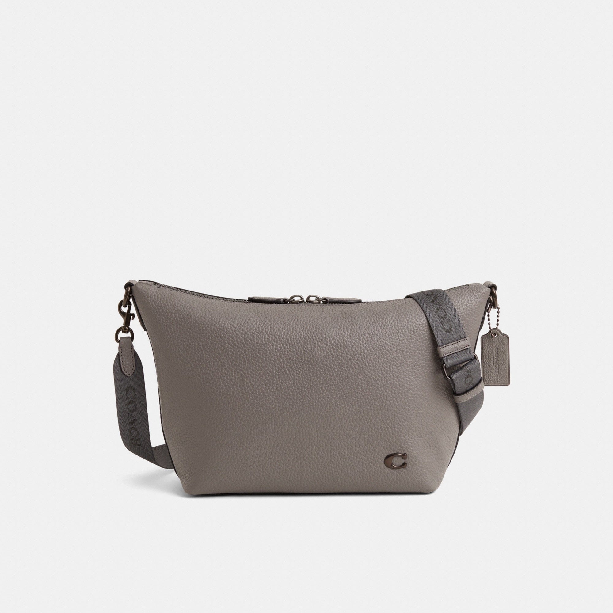 Restored Top Zip Messenger Bag