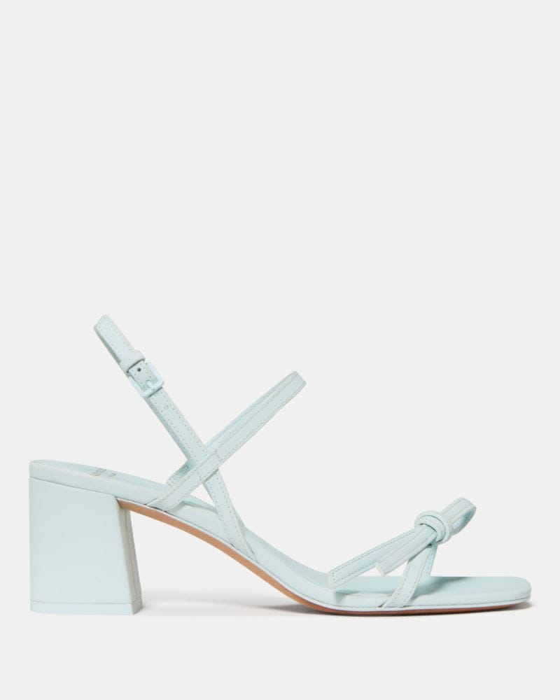 Katespade Loop Block Heel Sandal Crisp Sky