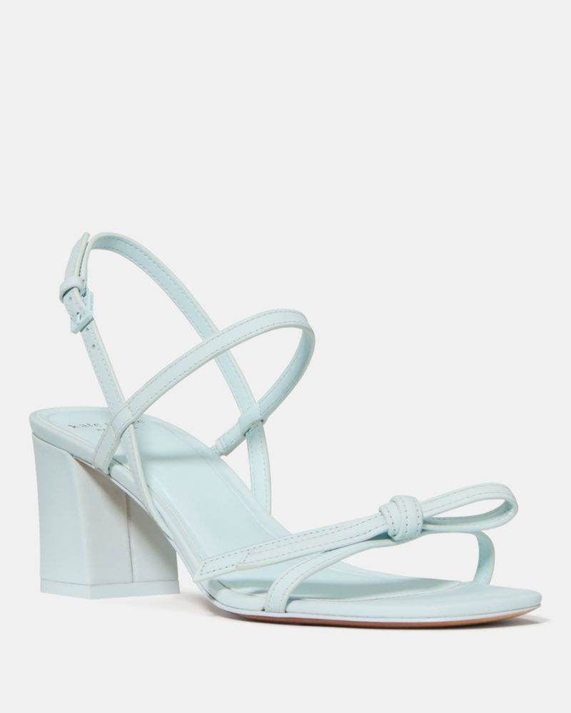Katespade Loop Block Heel Sandal Crisp Sky