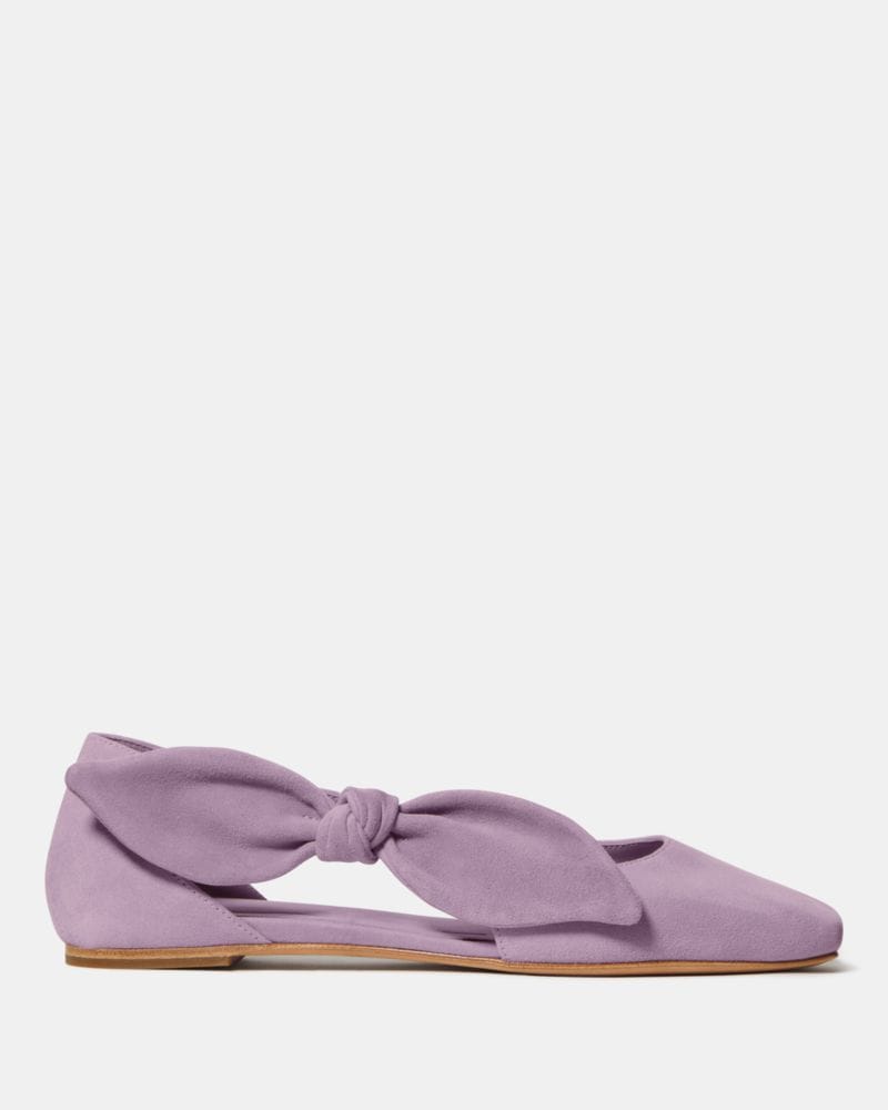 Katespade Bunnie Flat Market Purple