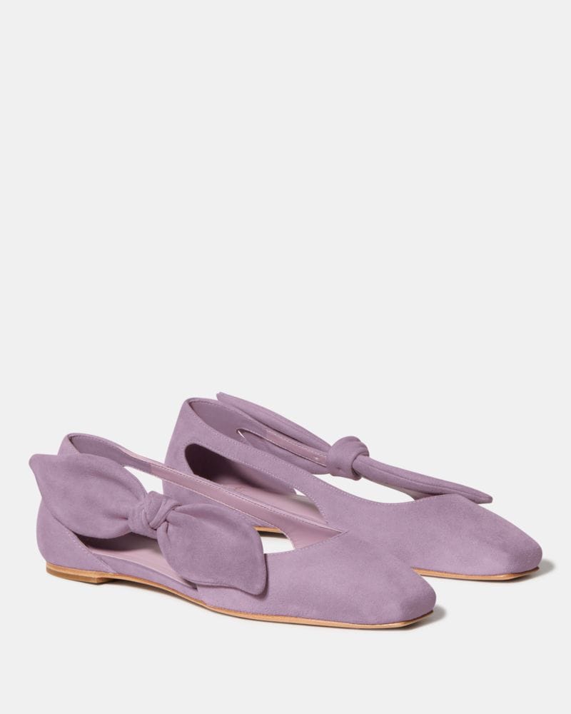 Katespade Bunnie Flat Market Purple