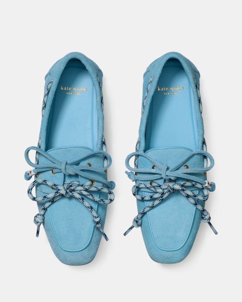 Katespade Know The Ropes Boat Shoe Pristine Pool