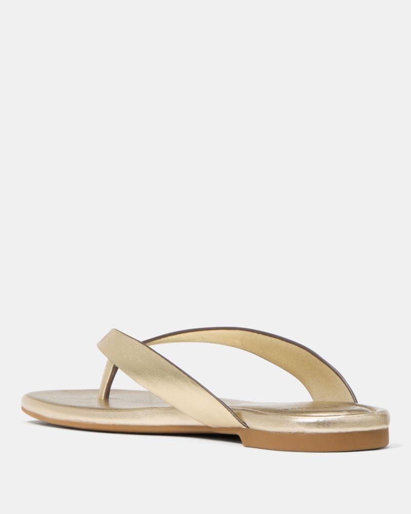 Katespade Sandie Flip Flop Sandal Pale Gold