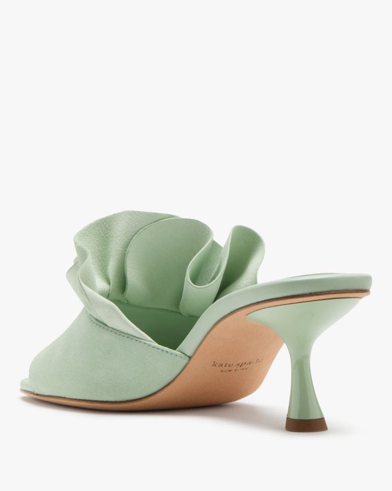 Katespade Flourish Heeled Sandal Pistachio Ice