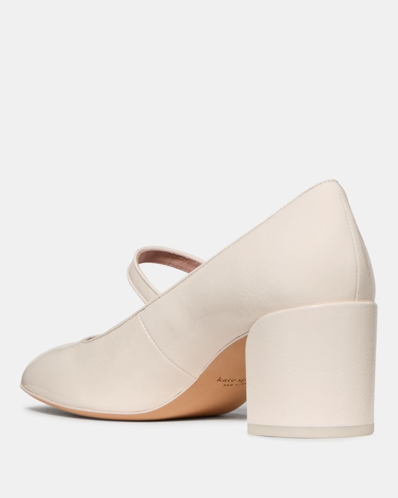 Katespade Halo Mary Jane High Heel Pump Cream