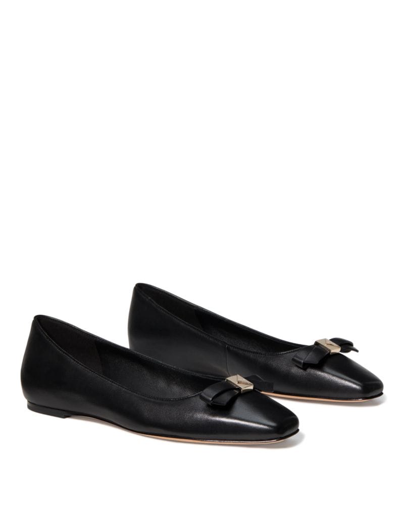 Katespade Deco Bow Flat Black